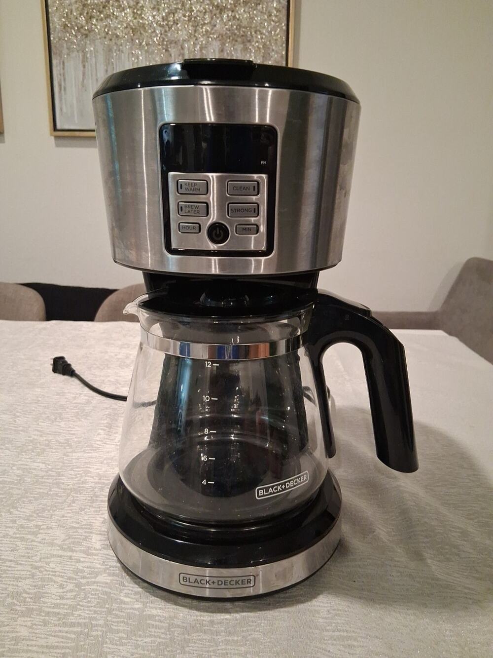 The model number for your BLACK+DECKER coffee maker is CM1331S